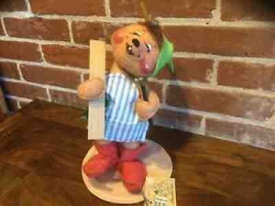 Annalee Carpenter Christmas Elf â??93â? Hammer Ruler Pencil Ready To Build
