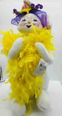 Annalee Anna Lee Easter Sunday Best Girl Bunny 2000 Rabbit with Original Tag