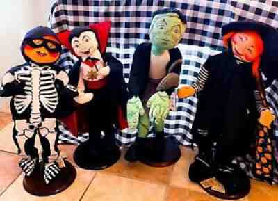 Annalee 30 inch HALLOWEEN DOLLS- VERY RARE!