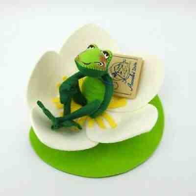 Vintage 1995 Annalee Dolls 10â? Frog on Lily Pad #2406 New with Tags