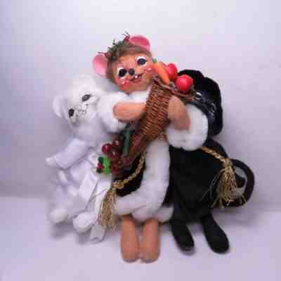 Annalee 2008 Story Book Mice Dickens Christmas Carol Ghost Small Damage