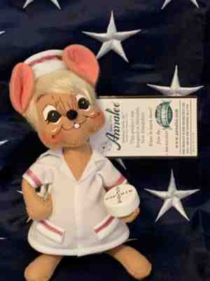 RARE Annalee 7" Nurse Mouse 207503 Nurses Week May 6 - May 12