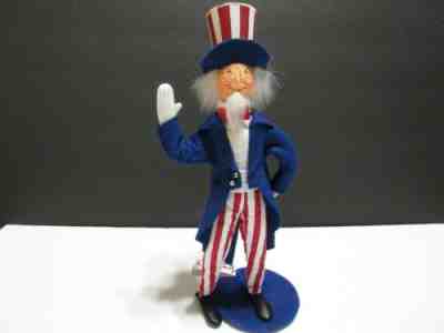 ANNALEE DOLLS 2002 13" PATRIOTIC 4TH OF JULY UNCLE SAM MWT