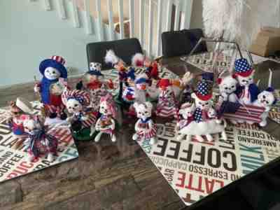 Annalee Lot Patriotic, 4th Of July - Memorial Day