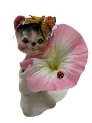 Annalee 00 7 Inch Sweet Scents Mouse Sponsor Exclusive Morning Glory Butterfly