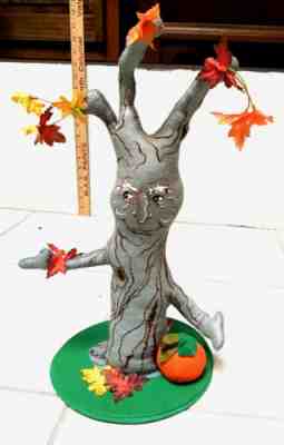 AnnaLee Mobilitee Doll Vintage Halloween Haunted Tree Gray RARE!!!