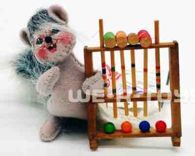 Annalee Mobilitee Dolls 2001 Kid Squirrel 3" Wired Doll 250901 Backyard Buddies