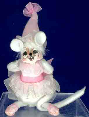 Annalee Doll Mouse In Pink Tutu 2009 Very Rare