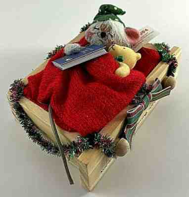 Annalee 5" Twas the Night â?? Not A Creature Was Stirring Mouse Doll 2004 ~ #94430