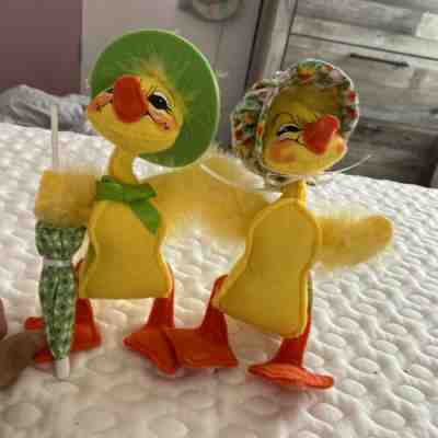 2022 Annalee ~ 6" ~ "Sunny Day Ducky Couple" ~ Exclusive LE~ #870022 ~ NWT