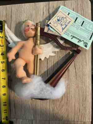 ANNALEE ANGEL WITH HARP 96 7111