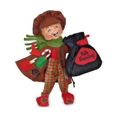 2022 Annalee ~ 8" ~ "Bah Humbug Elf"~ Exclusive Edition ~ #862621 ~ NWT