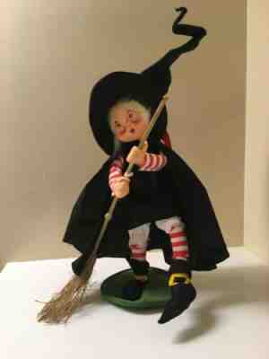 Annalee Witch with Broom ~ Vintage Doll 1993 ~ 24" ~ USA