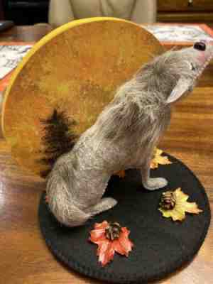 Annalee limited edition 6 in Harvest Moon Wolf NWT, Signed And Numbered