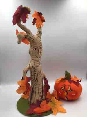 AnnaLee Doll Vintage Halloween Haunted Tree 2007 & Jack-o-lantern 2007. Bags 2pc