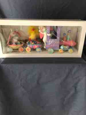 ANNALEE DOLLS -ADORABLE EASTER TRAIN WITH EXTRA TINY DOLLS