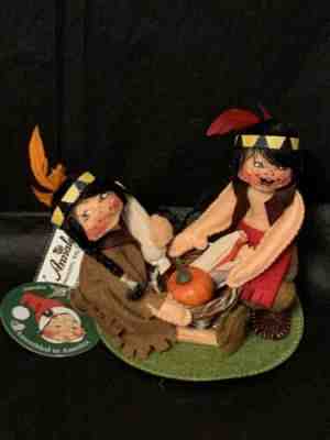 Annalee Exclusive 5" Indian Harvest Children Assembled in America 860619