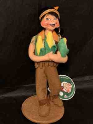 Annalee Exclusive 9" Harvest Indian Man Assembled in America 861120 Thanksgiving