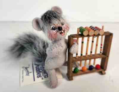 Annalee Squirrel Kid 2001 Doll Backyard Buddies Mobilitee Croquet