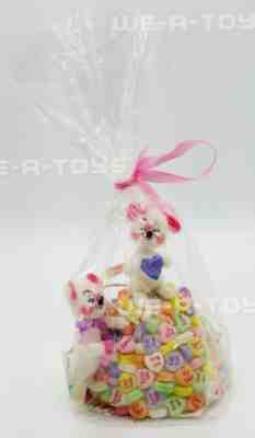 Annalee Mobilitee Dolls 2004 All My Hearts Mice Wired Dolls No 035304 MINT