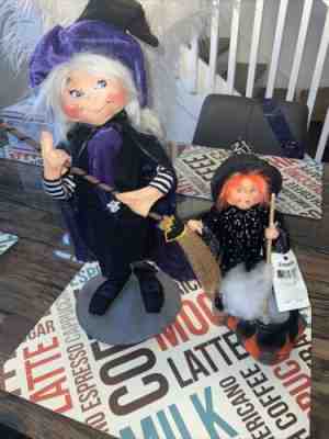 Annalee Witches (2) 332804 Has Original Tag The Other Does Not. Halloween