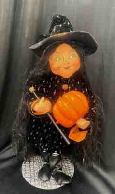 VINTAGE Annalee WITCH Doll w/ Original Tag HALLOWEEN Holiday RARE