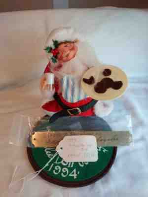 1994 Annalee 7" Santa Logo Kid Artist Proof