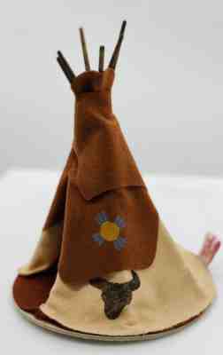 Annalee Vintage 1997 8" Teepee 903296 Native American Harvest Bag