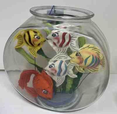 Annalee Fish Fish Bowl â??Under The Sea With Annalee â?? Excellent Contain NWT