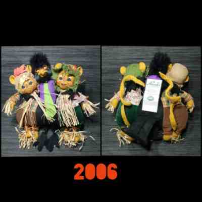 Annalee 10" Mr. Crow's Classroom Teacher Bunch autum scarecrow RARE