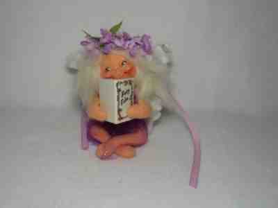 Fairy Tales Lavender Angel Sprite 2002 Annalee Mobilitee 5" Figure