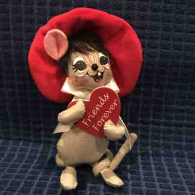 Annalee Friends Forever Mouse 6â? Valentine 2013