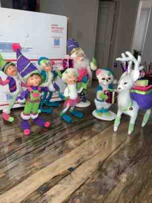 Annalee RARE â?? Lot of 7 â?? Christmas