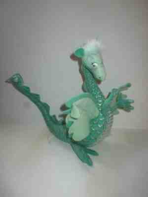 Annalee HTF Seafoam Green 12" Dragon. Feathery Hair. Dated 2002