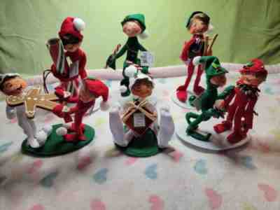 Annalee naughty elves lot of 6
