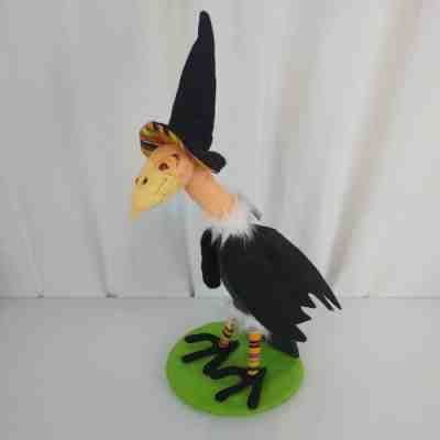 Vivian Vulture 2011 Annalee 12"-15" Halloween Buzzard Crow Bird Figure NEW