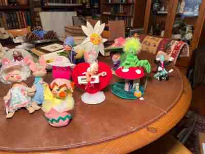 Vintage Annalee Dolls Collection Alice Wonderland Caterpillar Rare Issues Macys