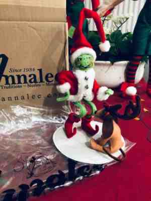 Annalee Grinch Doll with Max - SOLD OUT EXCLUSIVE