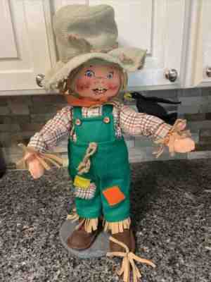 Annalee Harvest Thanksgiving Scarecrow 20 inch
