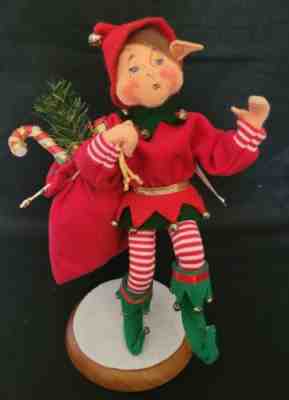 Annalee Doll - Jingle Bells Elf 10" Tall - 2002