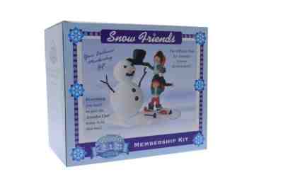 Annalee Snow Friends Elves Snowman Christmas Annalee club 2005