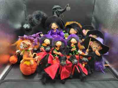 Annalee Dolls Autumn Halloween Lot