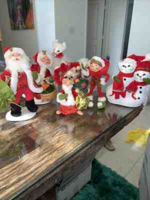 Annalee Christmas 2012 â?? Lot of 6