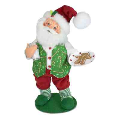 2022 Annalee ~ Christmas ~ 9" ~ "Cookies & Milk Santa"~ #410022 ~ NWT