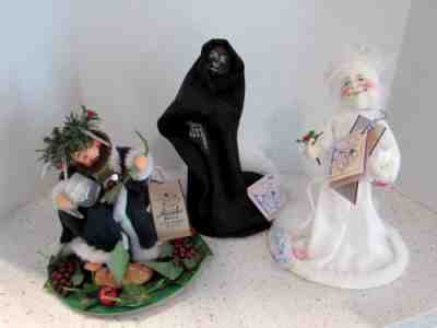 Annalee Vintage Charles Dickens 10â? Ghosts of Christmas Present, Past & Future !