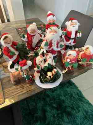Annalee Christmas Lot of 9