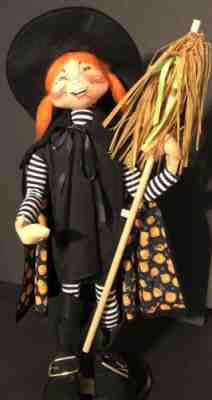 Annalee Halloween RARE 30â? Witch Kid