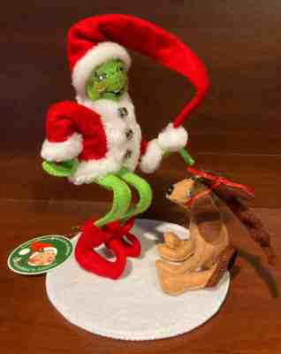 Annalee "You Really Are A Heel" Christmas Grinch and Dog