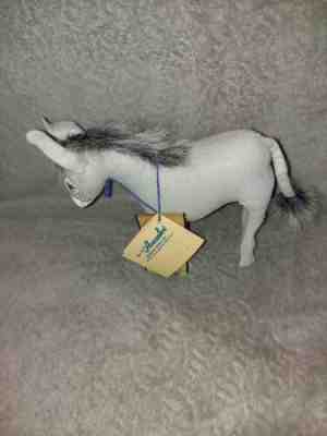 Vintage 1998 Annalee Doll 7" Christmas Nativity Donkey Mule Stable Animal w/TAGS