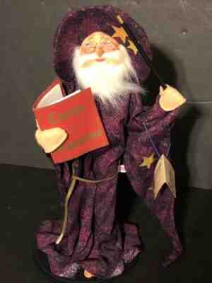 ANNALEE 18" PURPLE SPELLS INCANTATIONS WIZARD DOLL TAG 1998
